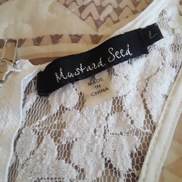 Mustard seed blouse By Anthropologie - Picture 2 of 7